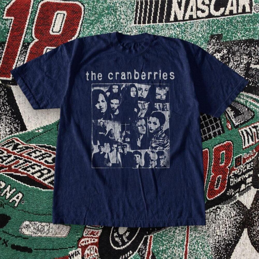 The Cranberries Graphic Tee Navy Blue Unisex